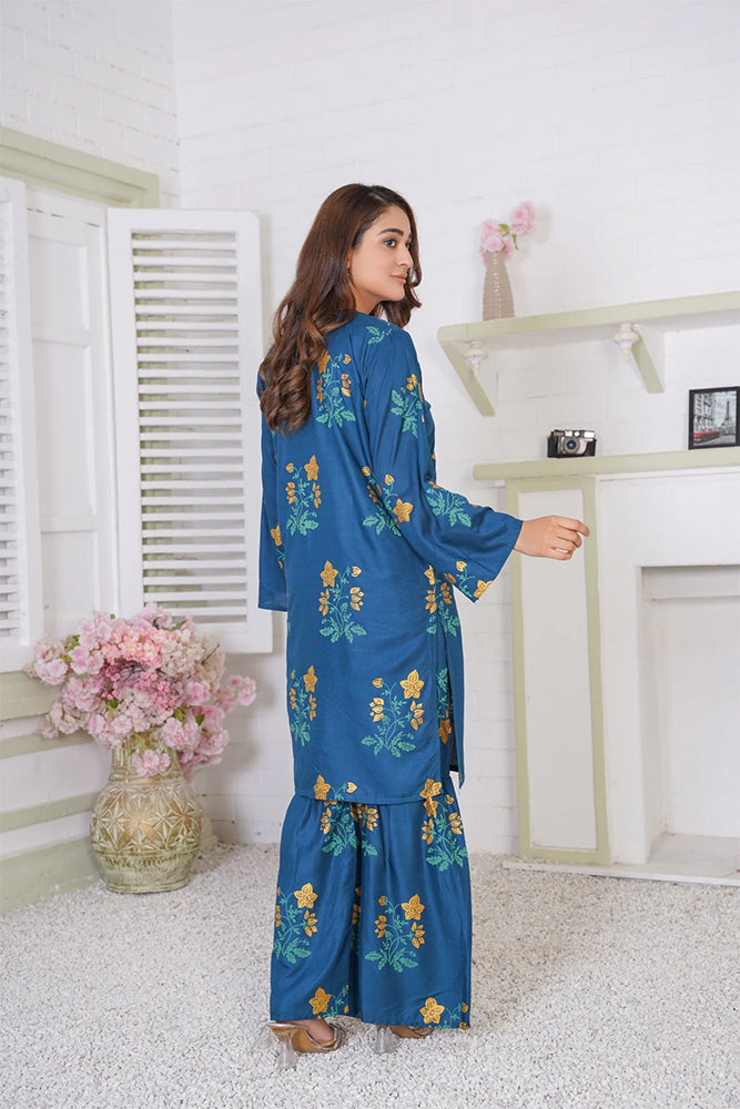 Horizon Sharara - Stitched 2 Pcs