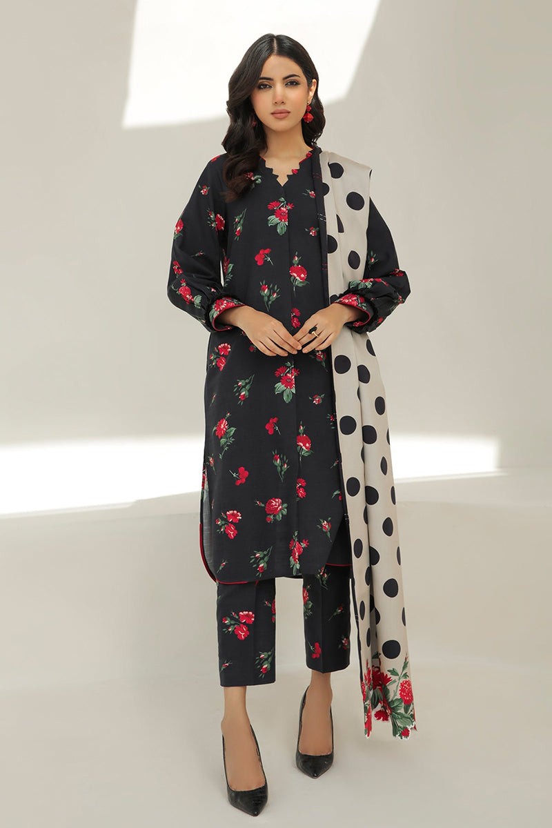 3PC DIGITAL PRINTED KHADDAR SUIT-NJK471