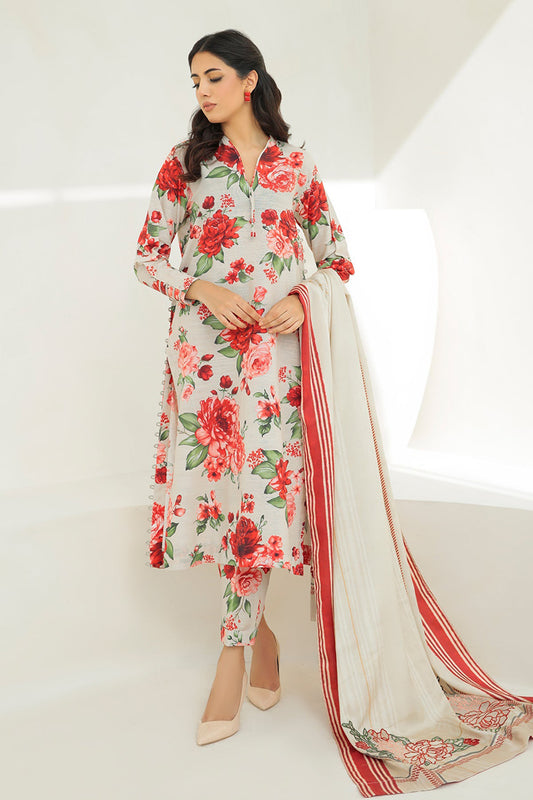 3PC DIGITAL PRINTED KHADDAR SUIT-NJK469