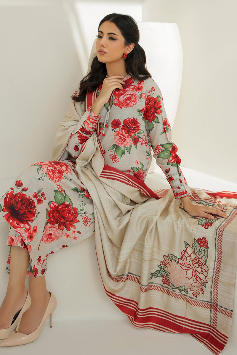 3PC DIGITAL PRINTED KHADDAR SUIT-NJK469